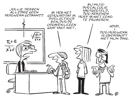 Illustratie De Pedagoog Jan Dirk Barreveld